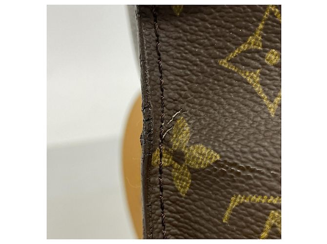 Borsa a tracolla Louis Vuitton Monogram Saint Cloud GM Marrone - vista 8