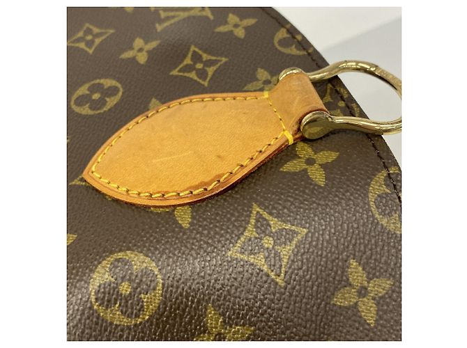 Borsa a tracolla Louis Vuitton Monogram Saint Cloud GM Marrone - vista 9