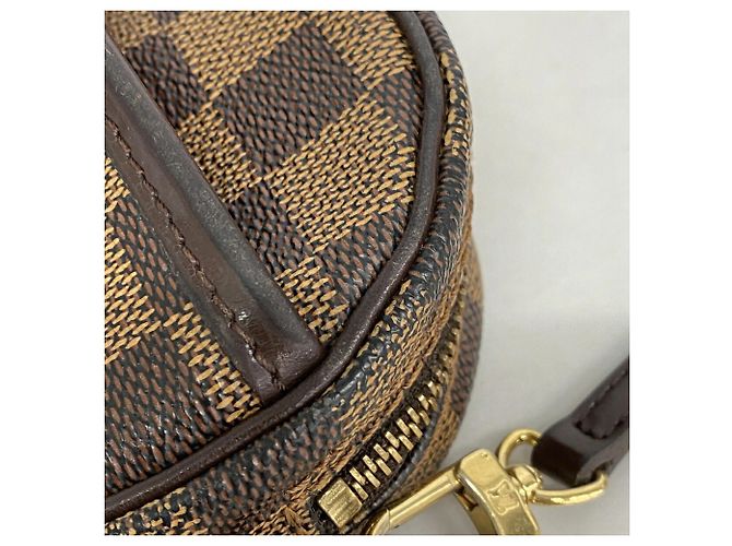 Borsa a tracolla Louis Vuitton Damier Pochette Ipanema Damier ebene - vista 8