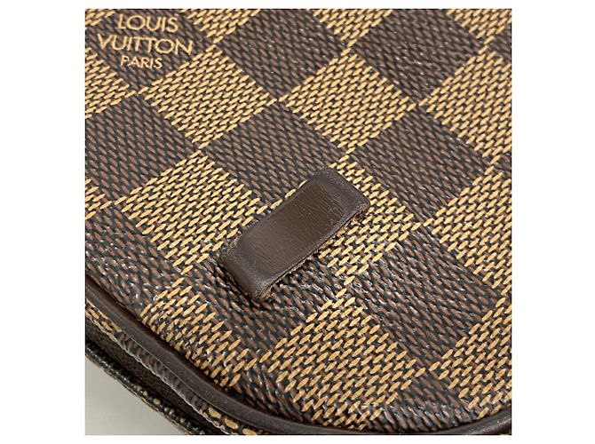 Borsa a tracolla Louis Vuitton Damier Pochette Ipanema Damier ebene - vista 9