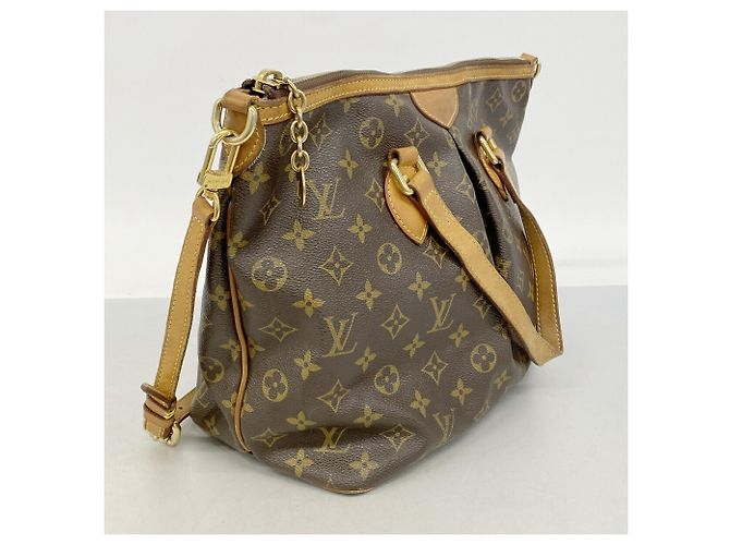 Borsa Louis Vuitton Monogram Palermo PM Marrone - vista 2