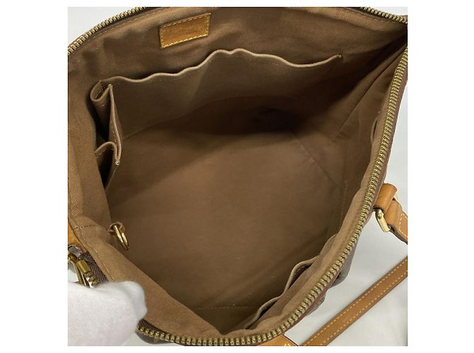 Borsa Louis Vuitton Monogram Palermo PM Marrone - vista 4