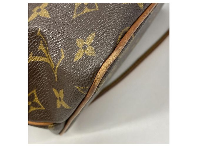Borsa Louis Vuitton Monogram Palermo PM Marrone - vista 6