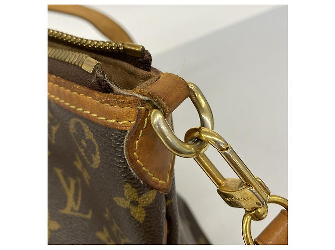 Borsa Louis Vuitton Monogram Palermo PM Marrone - vista 9