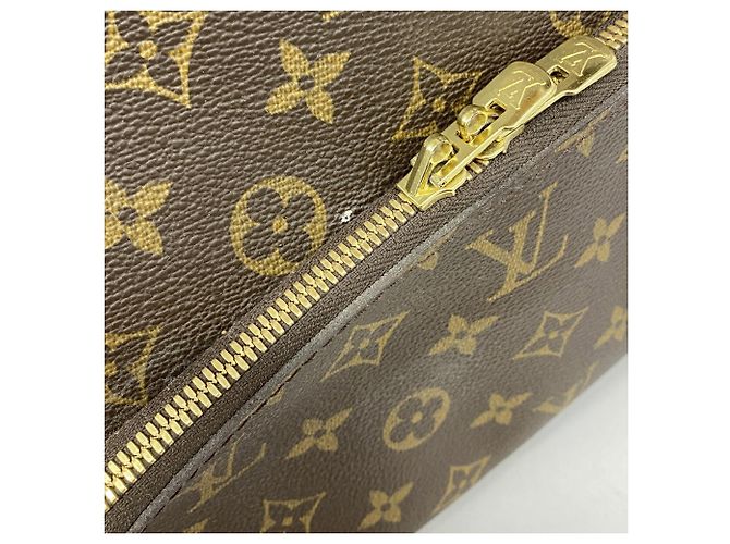 Borsa Louis Vuitton Boston Monogram Evasion Marrone - vista 10