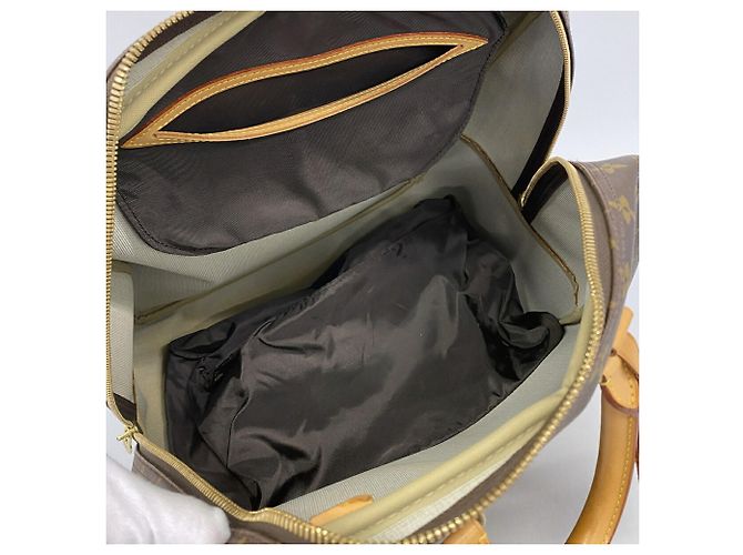 Borsa Louis Vuitton Boston Monogram Evasion Marrone - vista 4