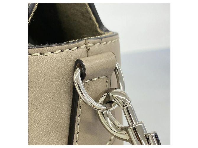 Borsa a mano in pelle Fendi By The Way Marrone - vista 10