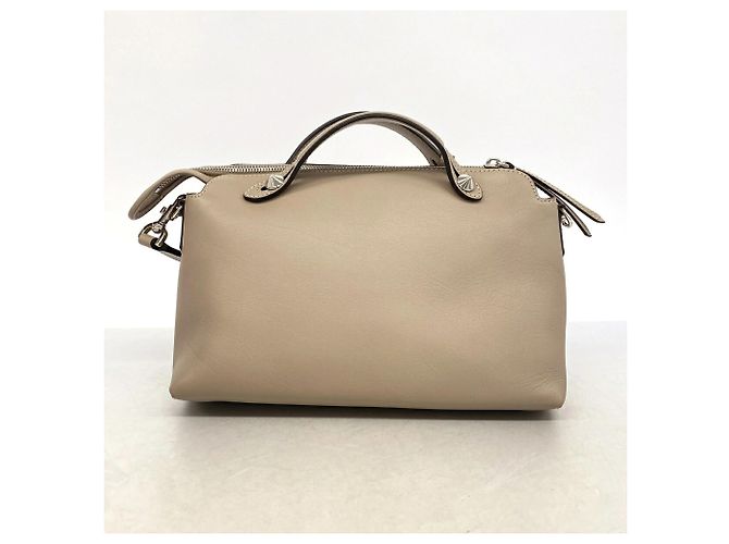 Borsa a mano in pelle Fendi By The Way Marrone - vista 11