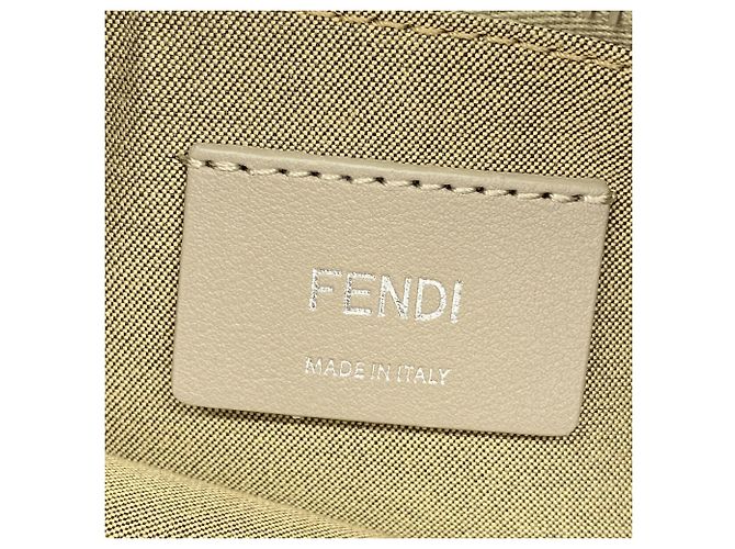 Borsa a mano in pelle Fendi By The Way Marrone - vista 5