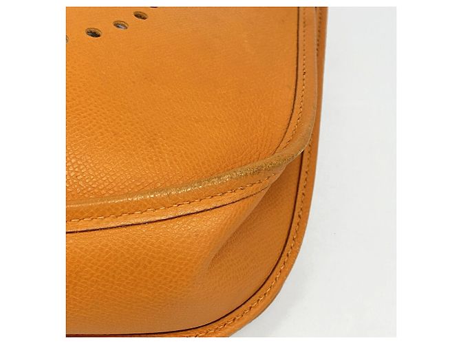 Hermès Borsa a tracolla Hermes Evelyne 2PM Arancione - vista 13