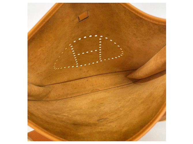 Hermès Borsa a tracolla Hermes Evelyne 2PM Arancione - vista 4