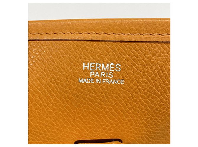 Hermès Borsa a tracolla Hermes Evelyne 2PM Arancione - vista 5