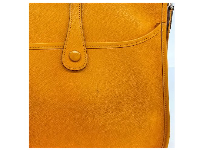 Hermès Borsa a tracolla Hermes Evelyne 2PM Arancione - vista 9