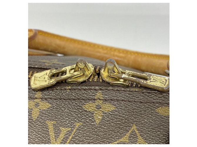 Louis Vuitton Boston Monogram Keepall 60 Tasche Braun - Ansicht 11