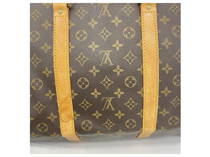 Louis Vuitton Boston Monogram Keepall 60 Tasche Braun - Ansicht 13