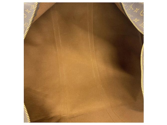 Louis Vuitton Boston Monogram Keepall 60 Tasche Braun - Ansicht 4