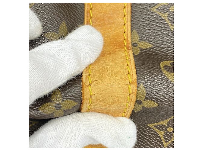 Louis Vuitton Boston Monogram Keepall 60 Tasche Braun - Ansicht 7