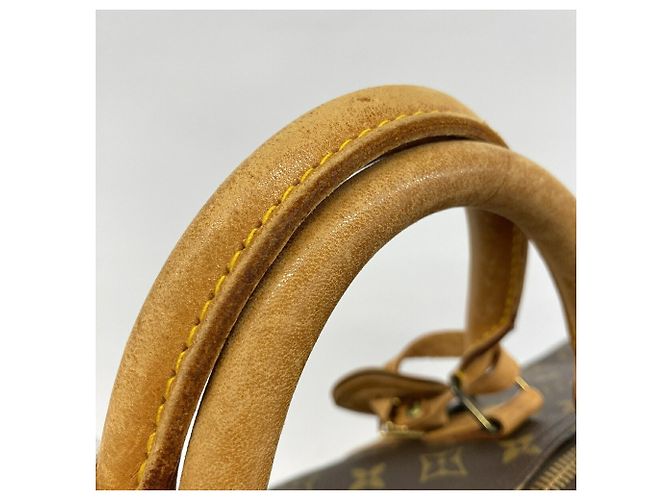 Louis Vuitton Boston Monogram Keepall 60 Tasche Braun - Ansicht 8