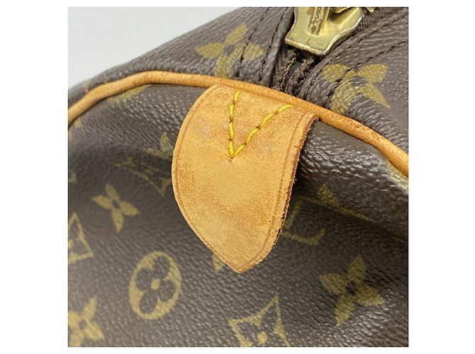 Louis Vuitton Boston Monogram Keepall 60 Tasche Braun - Ansicht 9