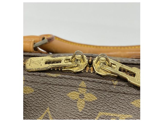 Louis Vuitton Boston Monogram Keepall Bandoulière 60 Marrone - vista 12