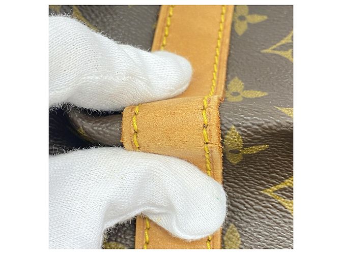 Louis Vuitton Boston Monogram Keepall Bandoulière 60 Marrone - vista 14