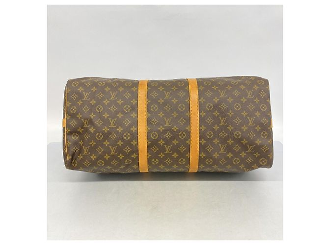 Louis Vuitton Boston Monogram Keepall Bandoulière 60 Marrone - vista 3