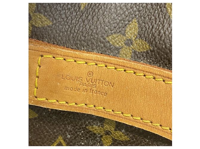 Louis Vuitton Boston Monogram Keepall Bandoulière 60 Marrone - vista 5