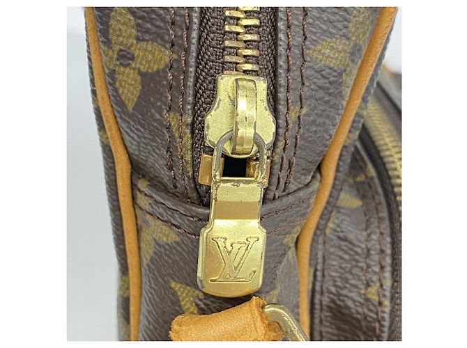 Borsa a tracolla Louis Vuitton Monogram Amazon Marrone - vista 11