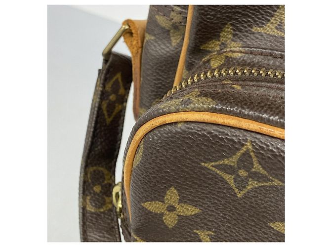 Borsa a tracolla Louis Vuitton Monogram Amazon Marrone - vista 12