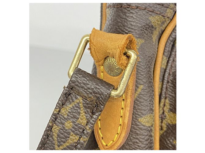 Borsa a tracolla Louis Vuitton Monogram Amazon Marrone - vista 13