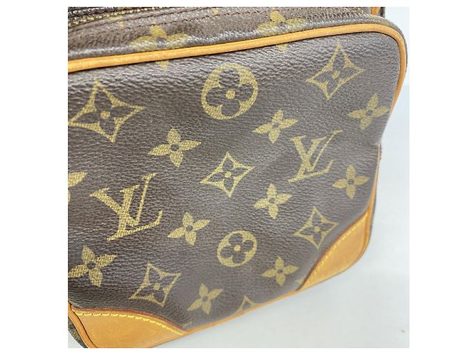 Borsa a tracolla Louis Vuitton Monogram Amazon Marrone - vista 14