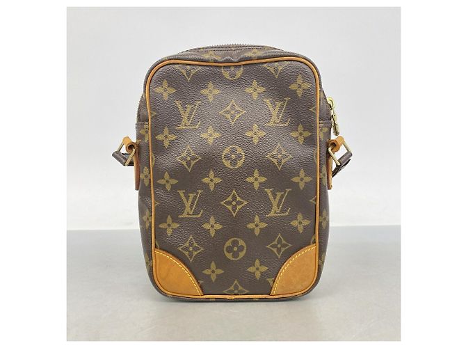 Borsa a tracolla Louis Vuitton Monogram Amazon Marrone - vista 16
