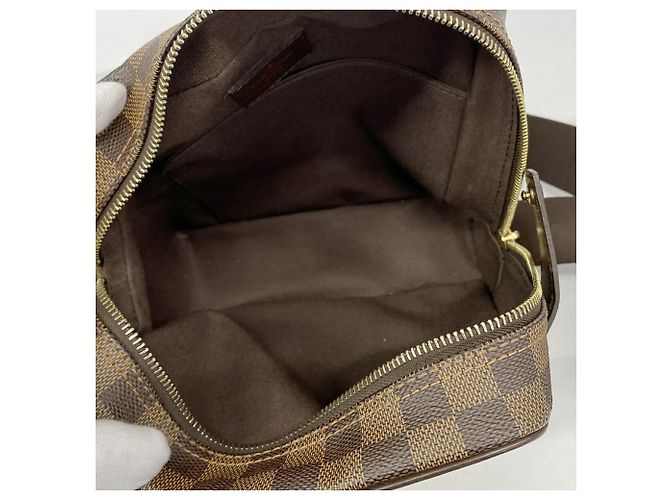 Borsa a tracolla Louis Vuitton Damier Olaf PM Damier ebene - vista 4