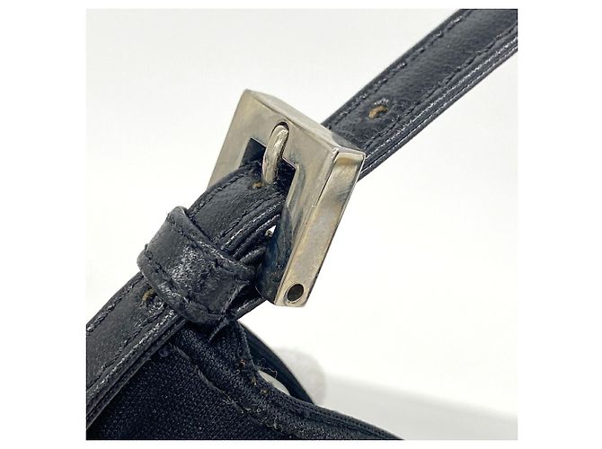 Borsa a mano Fendi in nylon nero - vista 7