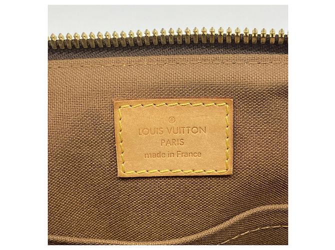 Borsa Louis Vuitton Monogram Palermo PM Marrone - vista 5
