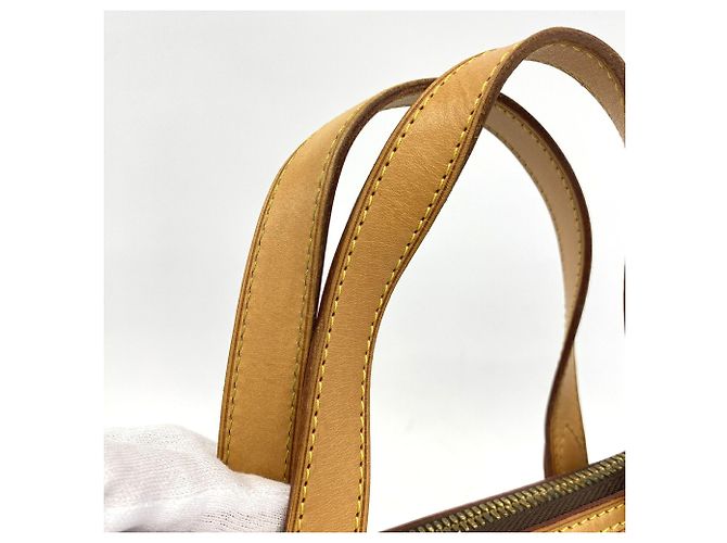 Borsa Louis Vuitton Monogram Palermo PM Marrone - vista 7