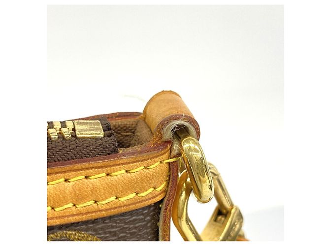 Borsa Louis Vuitton Monogram Palermo PM Marrone - vista 8