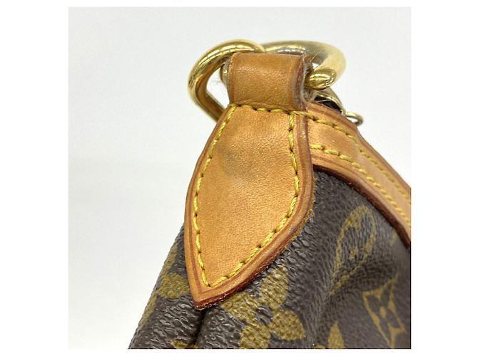 Borsa Louis Vuitton Monogram Palermo PM Marrone - vista 9