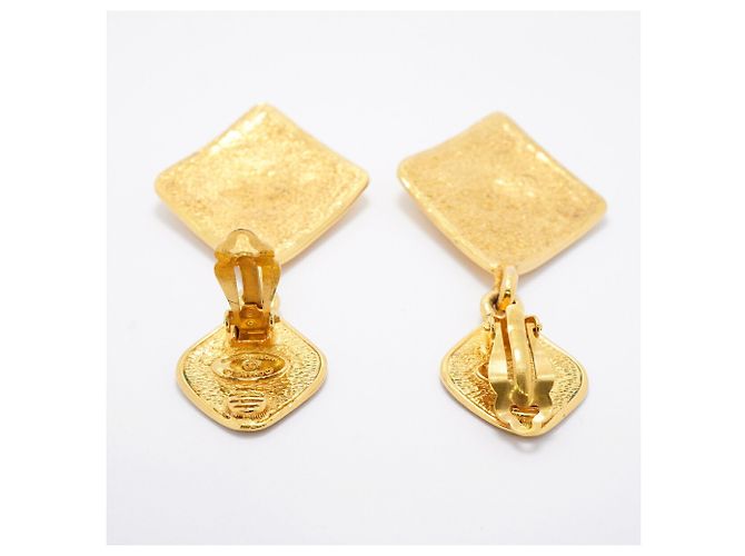 Timeless Orecchini a clip placcati oro Chanel D'oro - vista 3