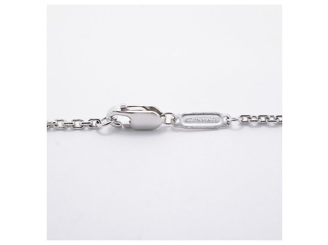 Collana Tiffany & Co. Lock Small Half-Diamond - vista 4