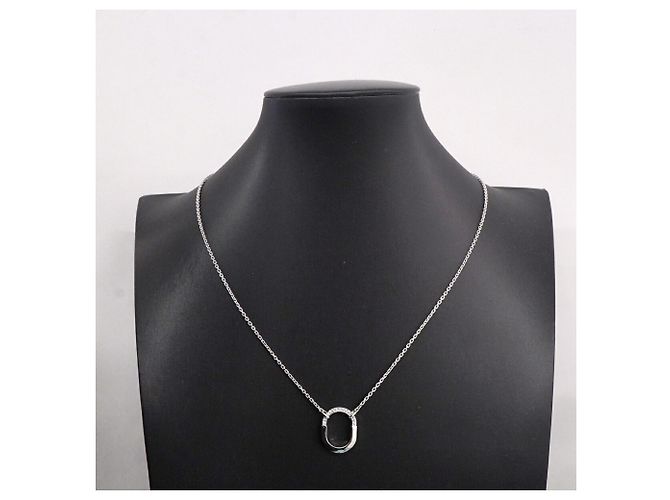 Collana Tiffany & Co. Lock Small Half-Diamond - vista 7