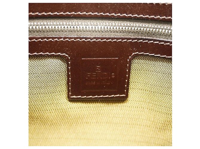 Bolso Bucket Fendi Zucca Mamma Castaño - vista 5