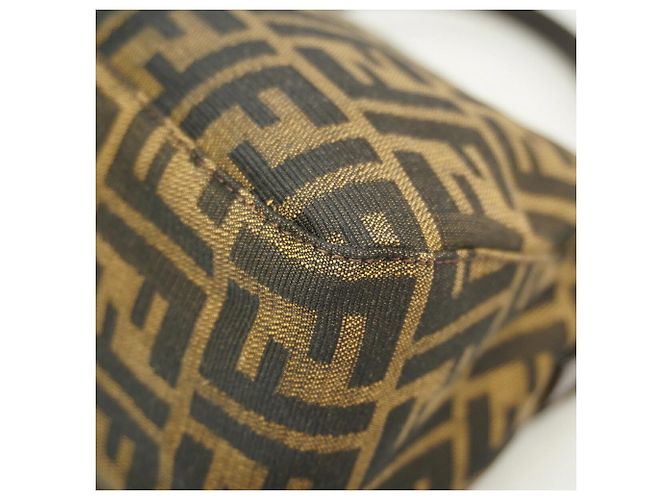 Bolso Bucket Fendi Zucca Mamma Castaño - vista 6