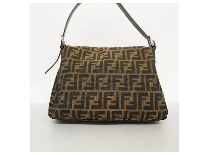 Bolso Bucket Fendi Zucca Mamma Castaño - vista 8