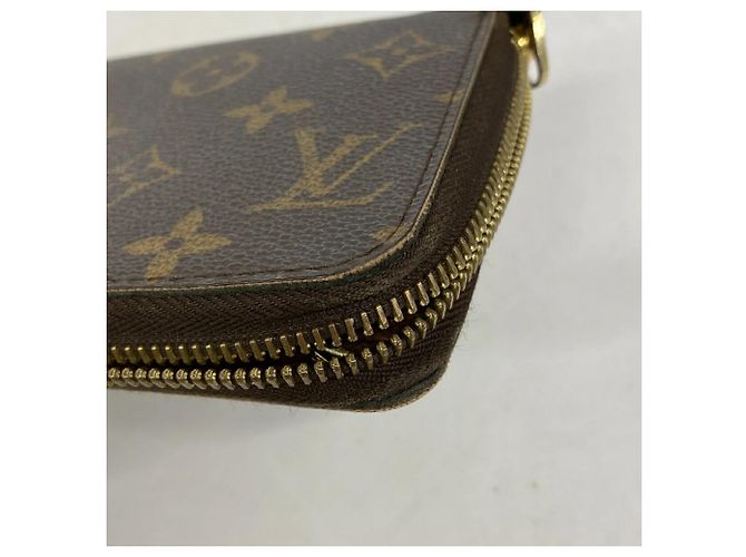Louis Vuitton Monogram Zippy Wallet M60017 Marrone - vista 6