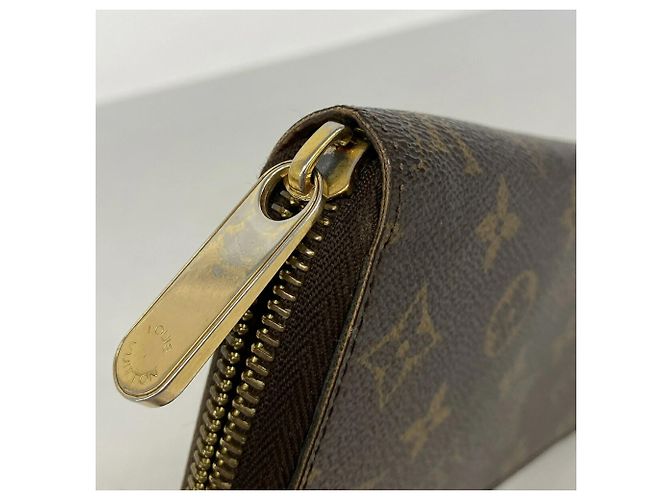 Louis Vuitton Monogram Zippy Wallet M60017 Marrone - vista 7
