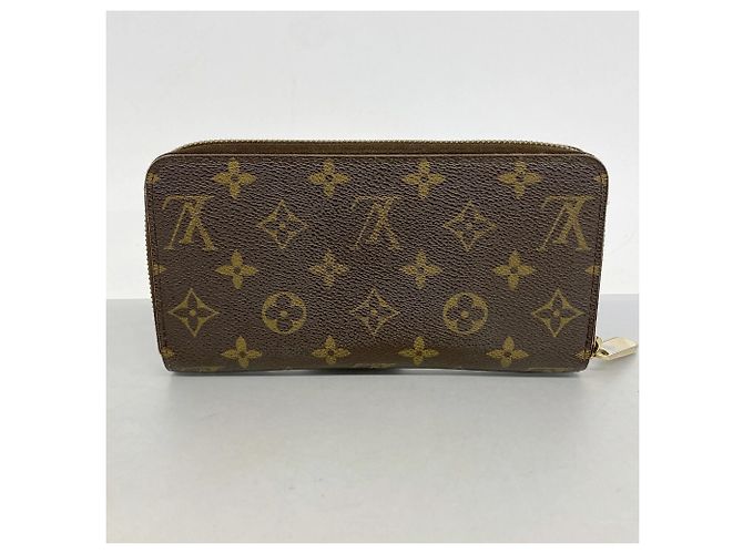 Louis Vuitton Monogram Zippy Wallet M60017 Marrone - vista 8