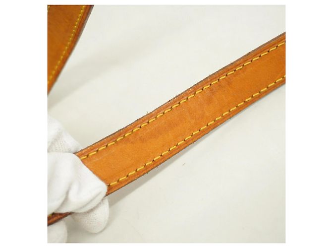 Borsa a tracolla Louis Vuitton Monogram Gibeciere MM Marrone - vista 10