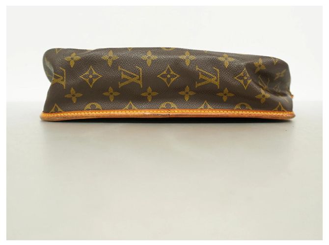 Borsa a tracolla Louis Vuitton Monogram Gibeciere MM Marrone - vista 3