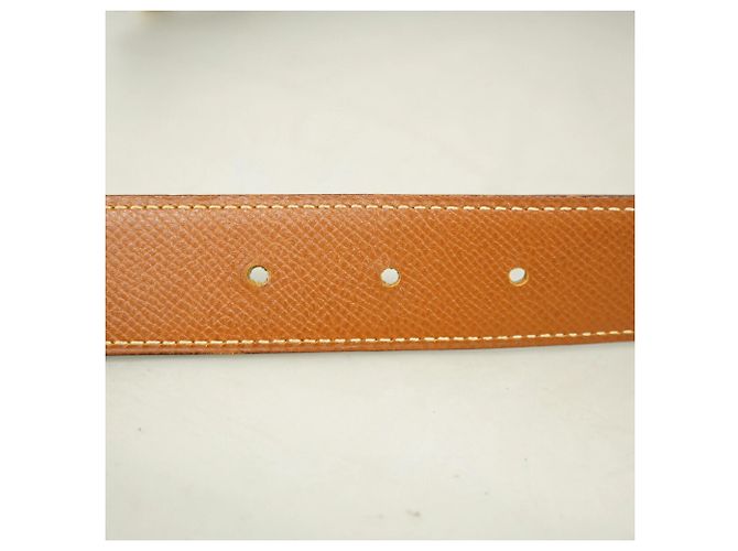 Hermès Cinturón Hermes Constance Negro Dorado - vista 3